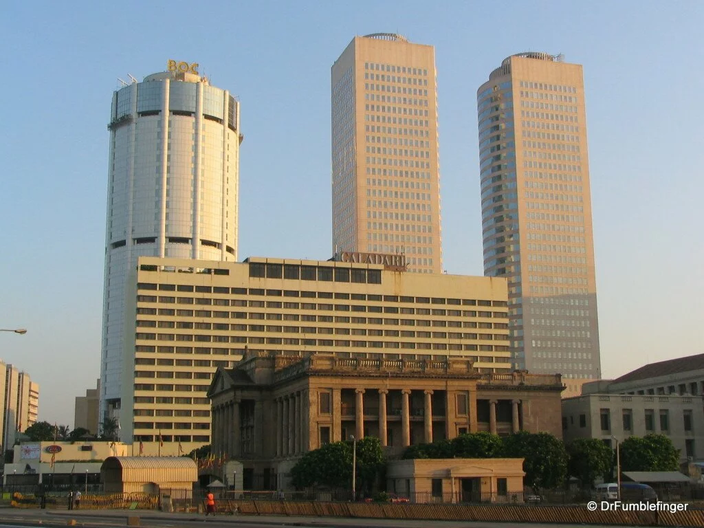 018. Skyscrapers of downtown Colombo