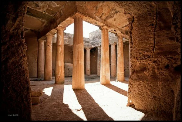 Ruins - The Tombs of Kings on Paphos